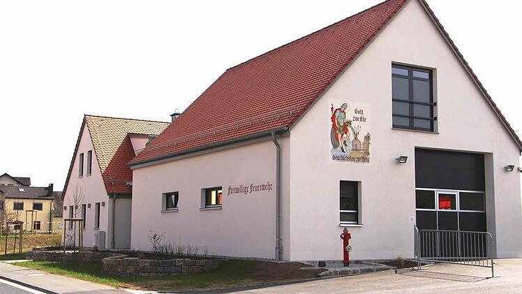 Das neue Dorfgemeinschafts- und Feuerwehrhaus  Foto: Elke Pieger