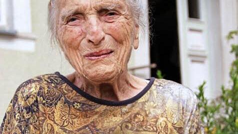 Paulina Hupfer aus Wonsees feierte ihren 90. Geburtstag. Foto: Müller-Sanke