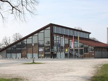 Stadthalle Lichtenfels, Ort der Zukunftswerkstatt am 10. Mai Popp
