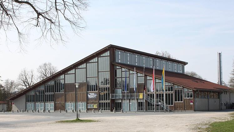 Stadthalle Lichtenfels, Ort der Zukunftswerkstatt am 10. Mai Popp