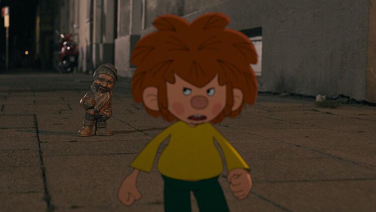 Der Pumuckl bekommt ein Heinzelm&auml;nnchen geschenkt und findet das gar nicht lustig!
