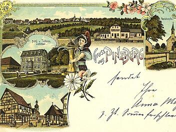 Diese Postkarte sendete die "Sommerfrischlerin" Anna May aus Pinzberg.  Repro: Josef Hofbauer