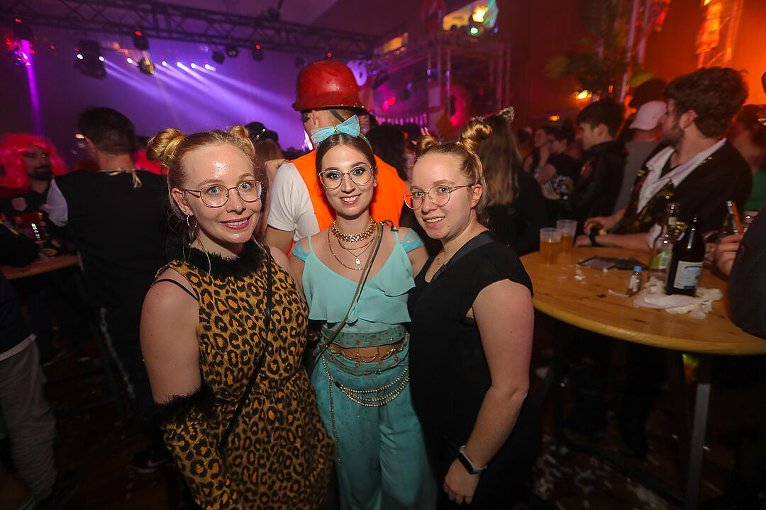 Beste Partystimmung in der Stadthalle