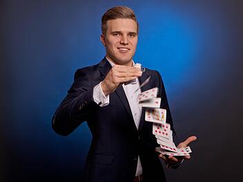 Führt die Zuschauer in Bamberg hinters Licht: Timothy Thomson. Foto: PR