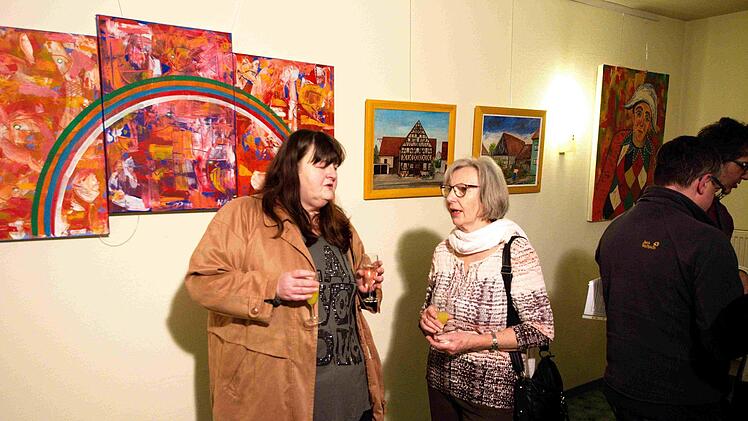 Eindrücke von der Vernissage   Foto: Richard Sänger