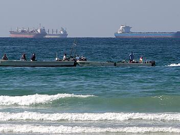 Schiffe in der Stra&szlig;e von Hormus