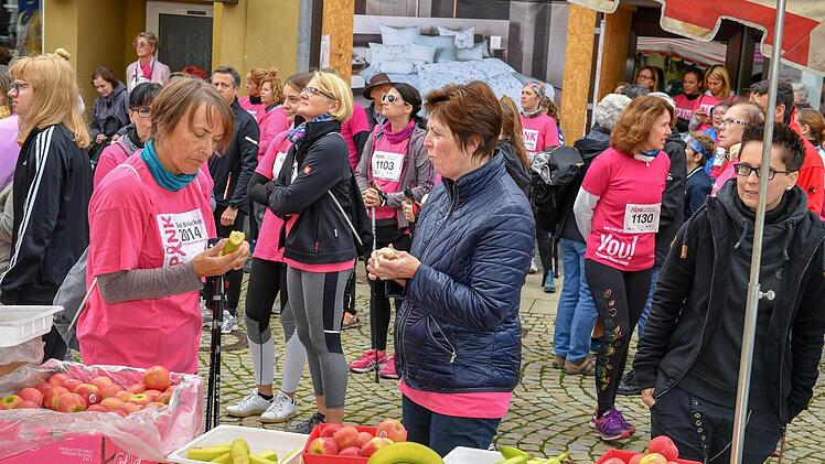 Pinklauf 2019 in Bad Brückenau Foto: Ronald Rinklef