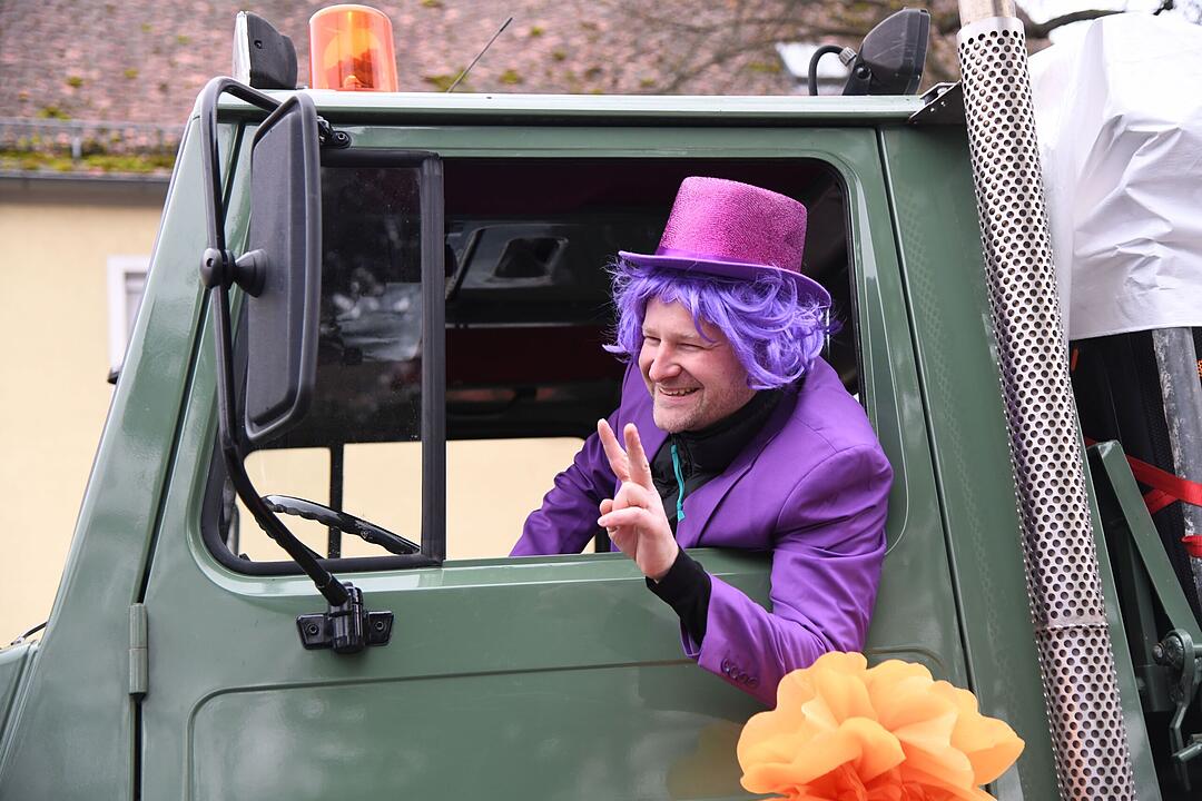 Faschingstreiben in der Gartenstadt.