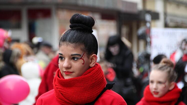 Faschingszug Bad Brückenau 2018 Foto: Ulrike Müller