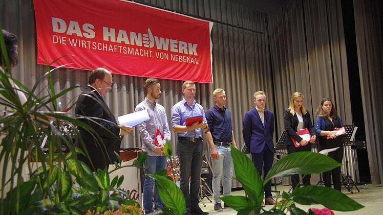 Freisprechungsfeier der Kreishandwerkerschaft.Klaus Werner