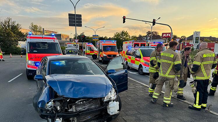 Unfall im Kreuzungsbereich nach Ampelausfall