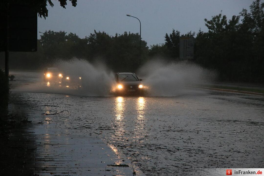 Massive Schäden nach Sturm in Bamberg