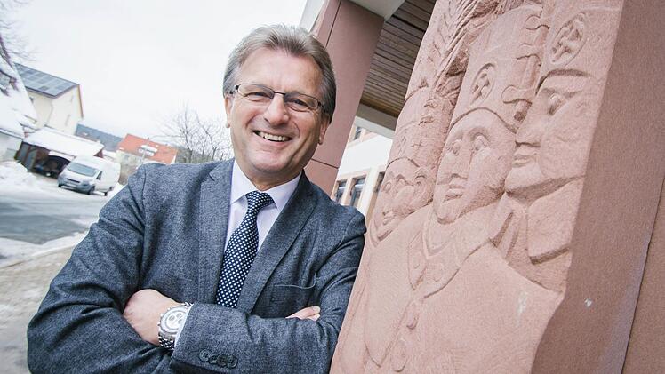 Bürgermeister Rainer Detsch (FW) tritt in Stockheim als einziger Kandidat an. Foto: Marian Hamacher