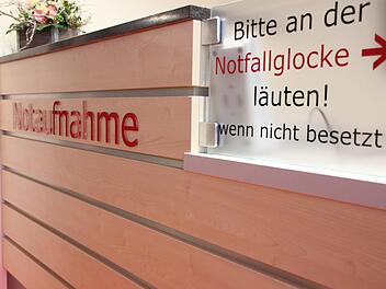 Die Notaufnahme in der Helios Frankenwald-Klinik ist in der Grippesaison oft Anlaufstelle für "Laufkundschaft". Foto: Anna-Lena Deuerling