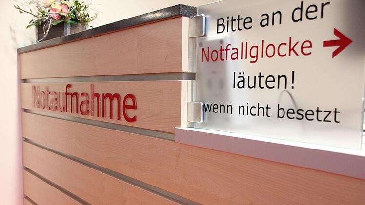 Die Notaufnahme in der Helios Frankenwald-Klinik ist in der Grippesaison oft Anlaufstelle für "Laufkundschaft". Foto: Anna-Lena Deuerling