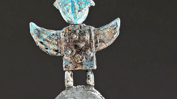 Traum vom kleinen Engel, Keramik.