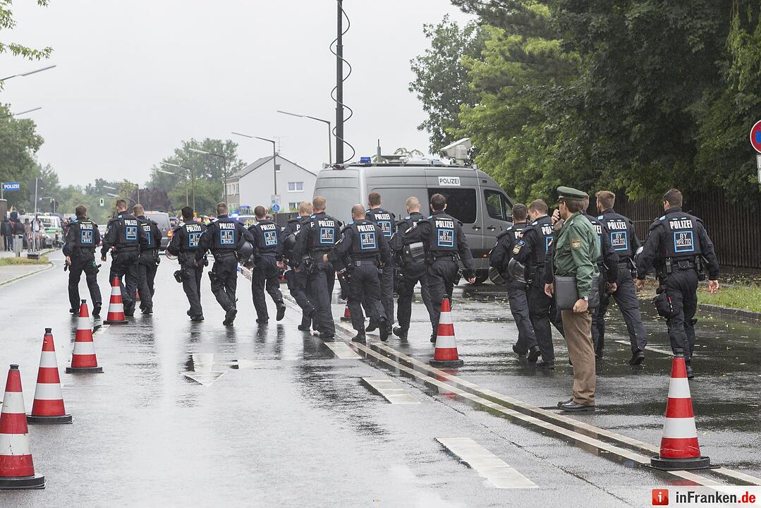 Demonstration gegen Rechts in Zirndorf