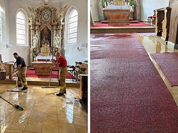 Kronach: Spitalkirche bei Starkregen überschwemmt - dieser Umstand verhinderte Schlimmeres