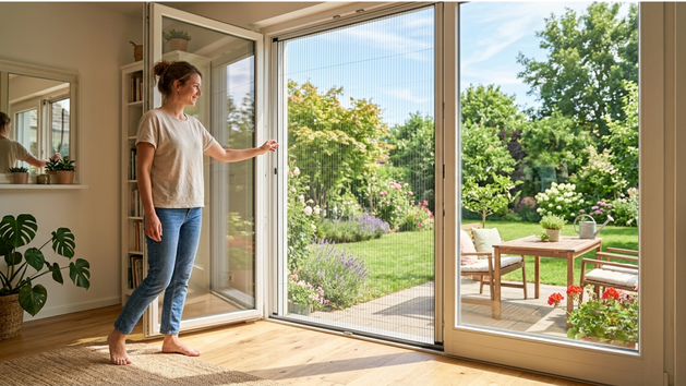 Insektenschutz f&uuml;r Fenster und T&uuml;ren:
