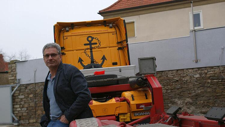 Rainer Keller fährt seit vielen Jahren Transporte. Foto: Arkadius Guzy