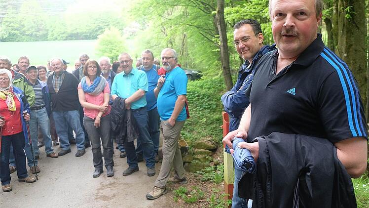 Grenzgang um Aura Foto: Gerd Schaar