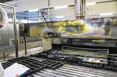 Brand in Großbäckerei