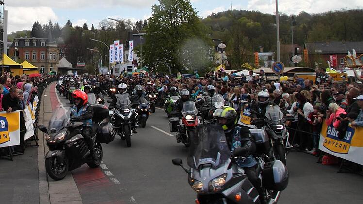 Impression vom Motorrad-Korso