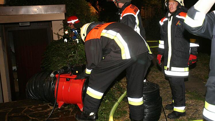 Feuerwehrleute im Einsatz