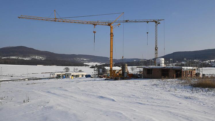Im Gebiet "Zeckendorfer Loh" in Scheßlitz wird bereits gebaut. Nur noch wenige Grundtstücke sind zu haben. Foto: Ronald Rinklef