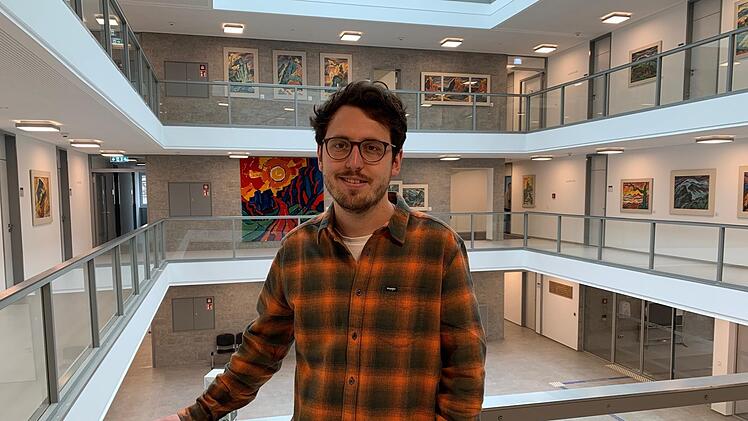 Alexander Zink arbeitet seit Anfang März als Klimaschutzmanager im Landratsamt Bad Kissingen.