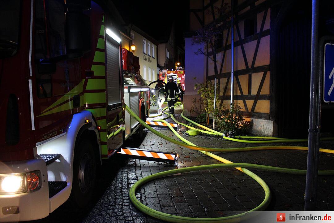 Hoher Schaden bei Brand in Bad Windsheim
