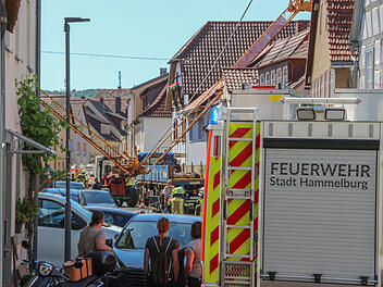 Ermittlungen in Hammelburg: Baukran fiel Ende Mai auf H&auml;user