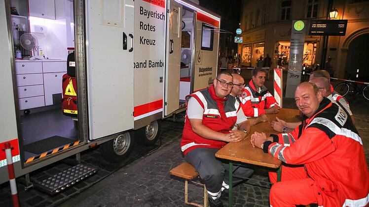 Bewährt hat sich die neue Sanitätsstation Foto: RiegerPress