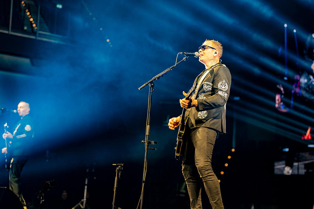 Ausverkauftes Konzert: Philipp Burger rockte mit seiner Band.
