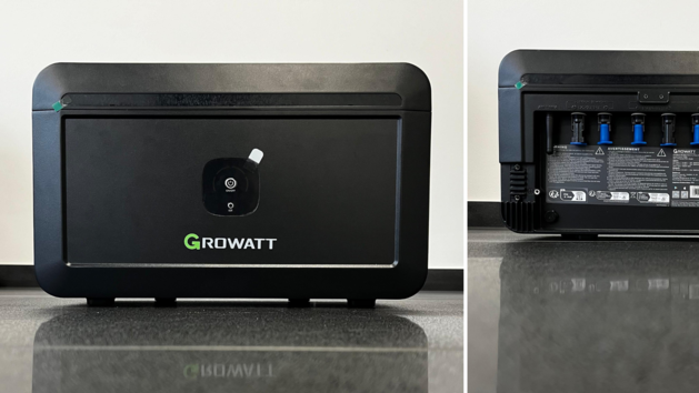 Der stapelbare Growatt-Speicher NOAH 2000 ist auf bis zu 8,192 kWh erweiterbar.