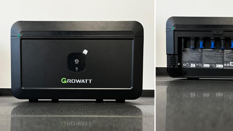 Der stapelbare Growatt-Speicher NOAH 2000 ist auf bis zu 8,192 kWh erweiterbar.