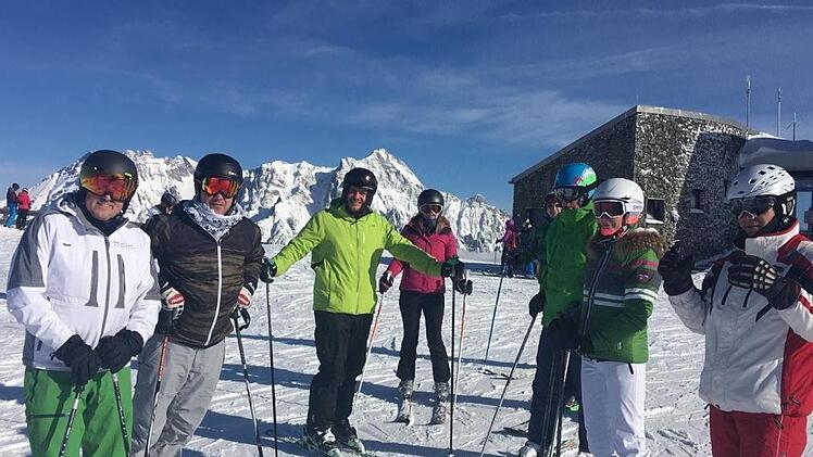 Auf der Piste erwartete die Höchstadter Kaiserwetter.
