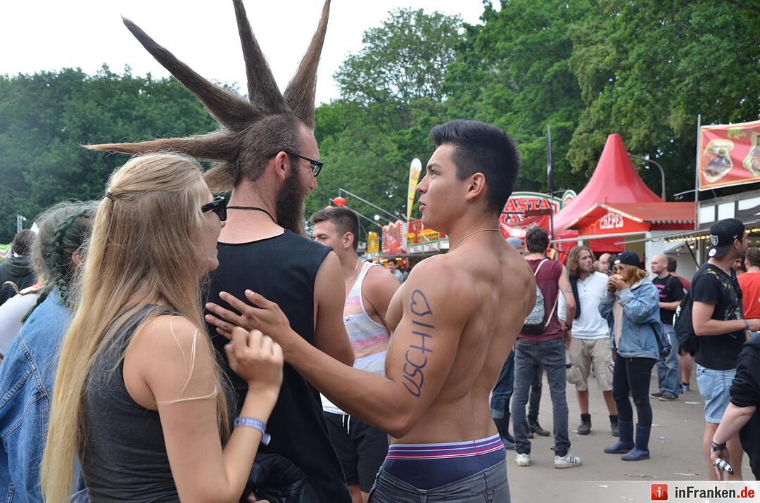 Rock im Park 2016 - Stimmung am Sonntagnachmittag