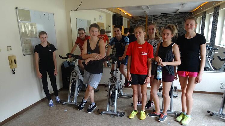 Fitness ist in der Realschule angesagt. Foto: Elke Hauswald