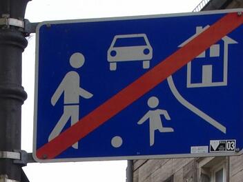 Das Steinmühlgässchen ist verkehrsberuhigter Bereich. Foto: Marco Meißner