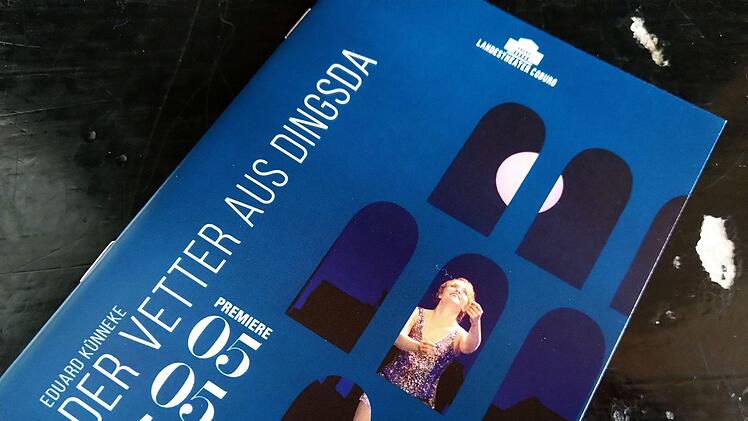 Reichlich Applaus gab es für die Premiere von Eduard Künnekes "Der Vetter aus Dingsda" im Landestheater Coburg.Foto: Jochen Berger