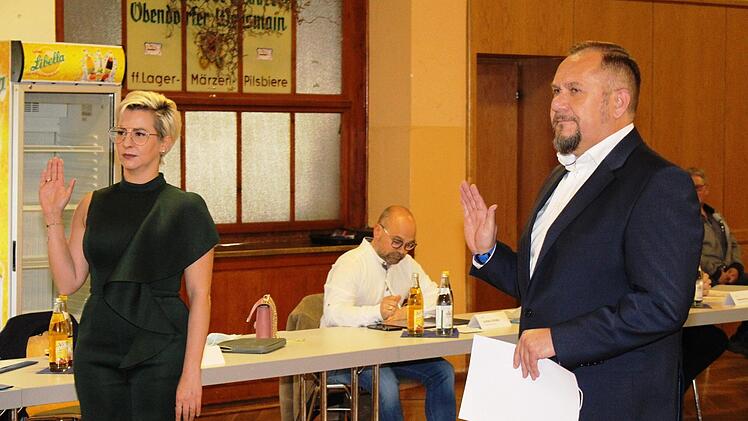 Vereidigung der neuen Dritten Bürgermeisterin Julia Spörlein und des Zweiten Bürgermeisters Matthias Müller
