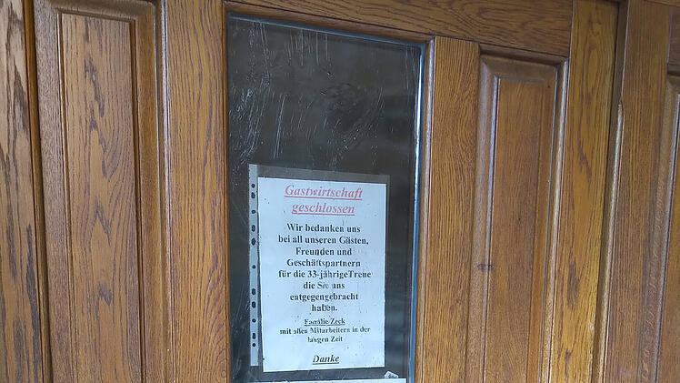 Scheßlitz: Traditionsgaststätte Gügel schließt