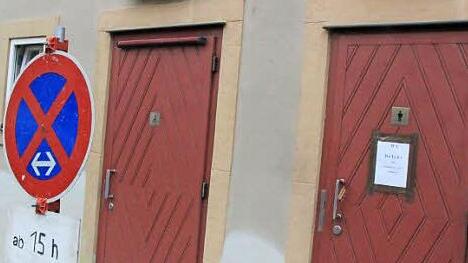 Ganz ohne stilles Örtchen müssen die Staffelsteiner und ihre Kurgäste jedoch nicht auskommen - die Behindertentoilette ist benutzbar.