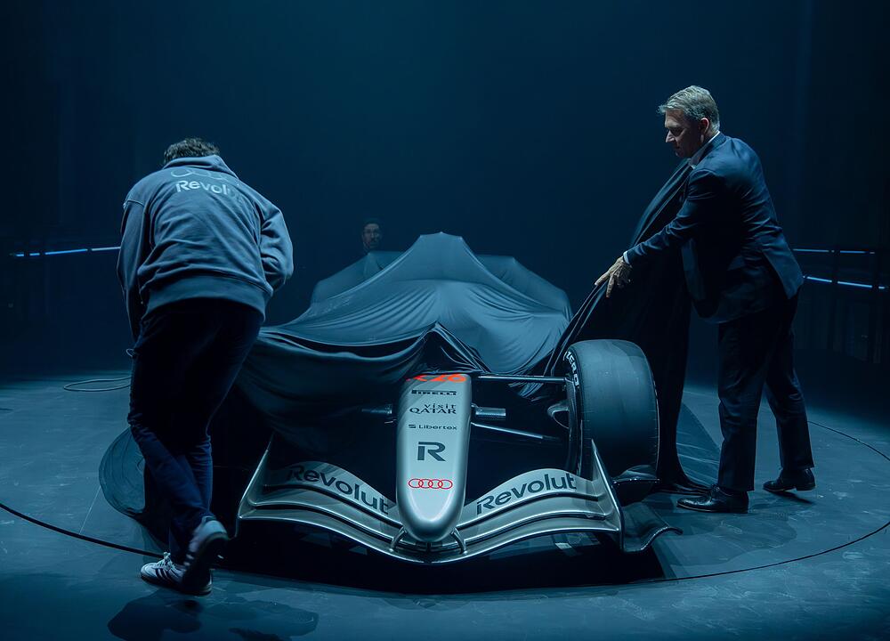 Audi stellt k&uuml;nftigen Formel-1-Rennwagen vor