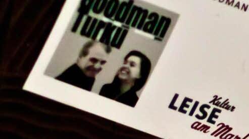 Das Goodman-Turku-Duo gastierte in CoburgFoto: Jochen Berger