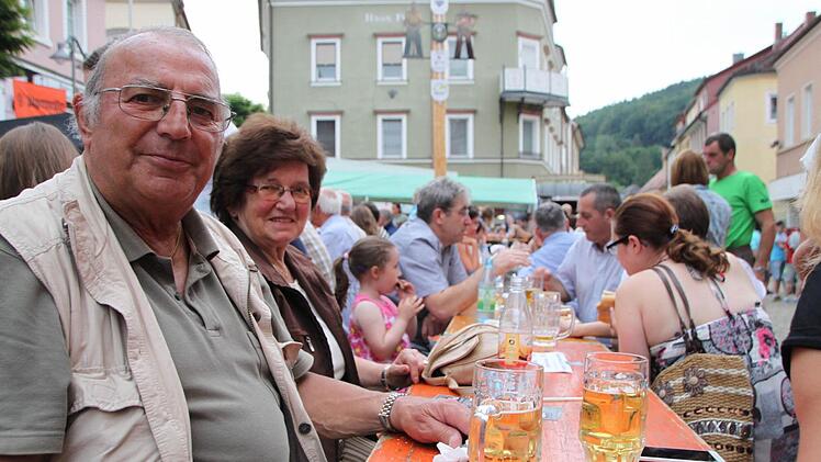 Impressionen vom Bad Brückenauer Stadtfest 2015 Foto: Ulrike Müller