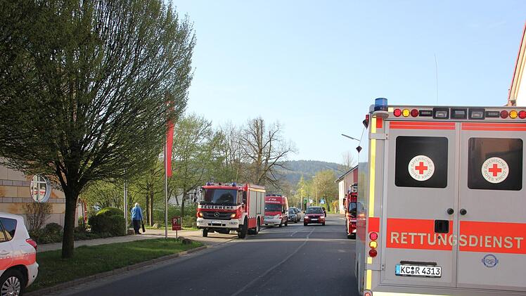 Der Rettungsdienst war vor Ort, musste aber nicht eingreifen. Foto: Andreas Schmitt
