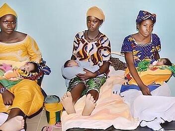 Schon am Tag der Einweihung kamen im Geburtshaus die ersten Kinder zur Welt.  Fotos: privat