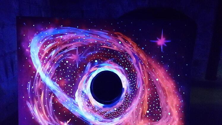 Lichtpunkt 72 (Bildrecht: Kilian Gr&auml;bner): Der Lichtpunkt "Galaxy Entrance" wurde von Kilian Gr&auml;bner und Esman &Uuml;st&uuml;n umgesetzt.